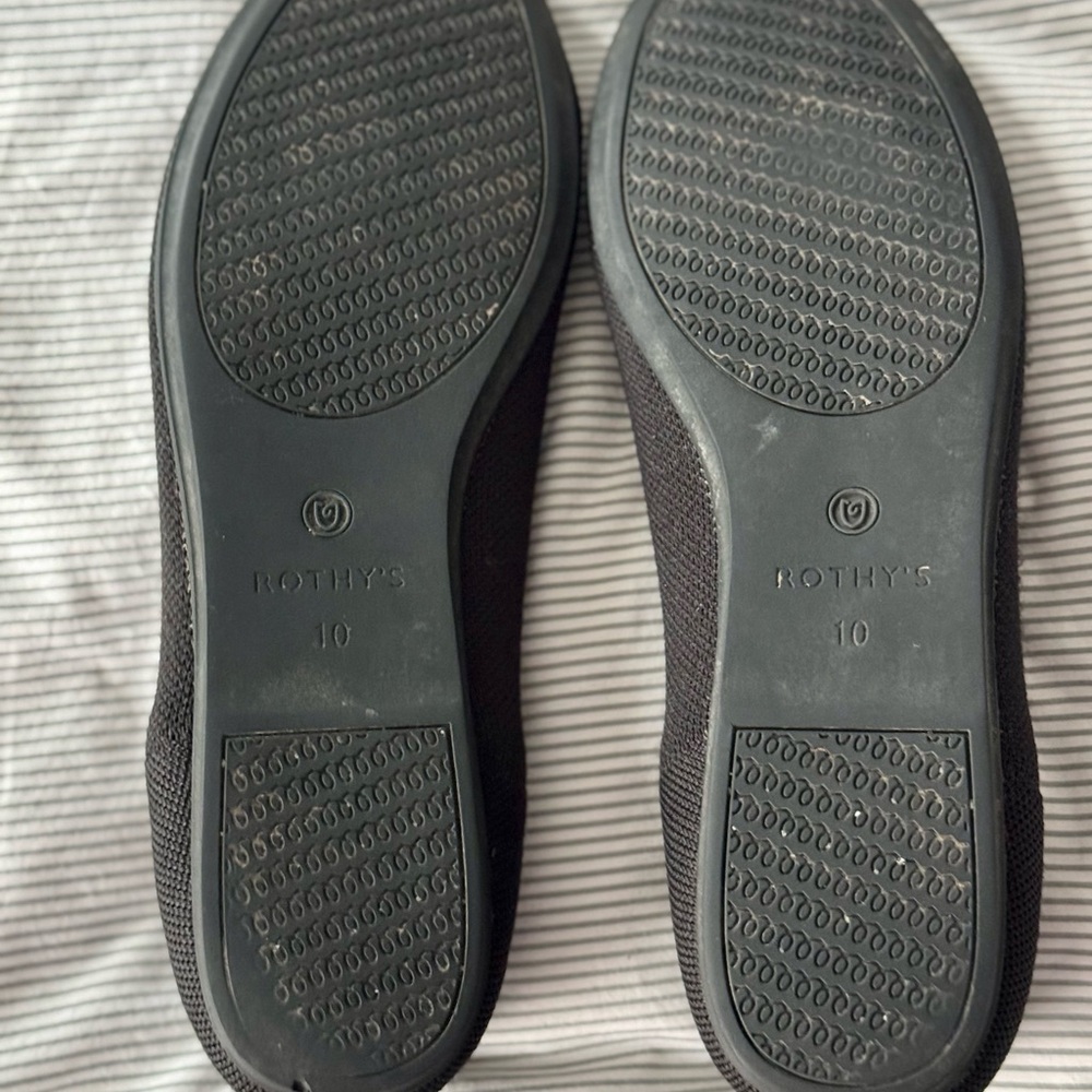Rothy's Black Ballet Flats 10 - Picture 4 of 9